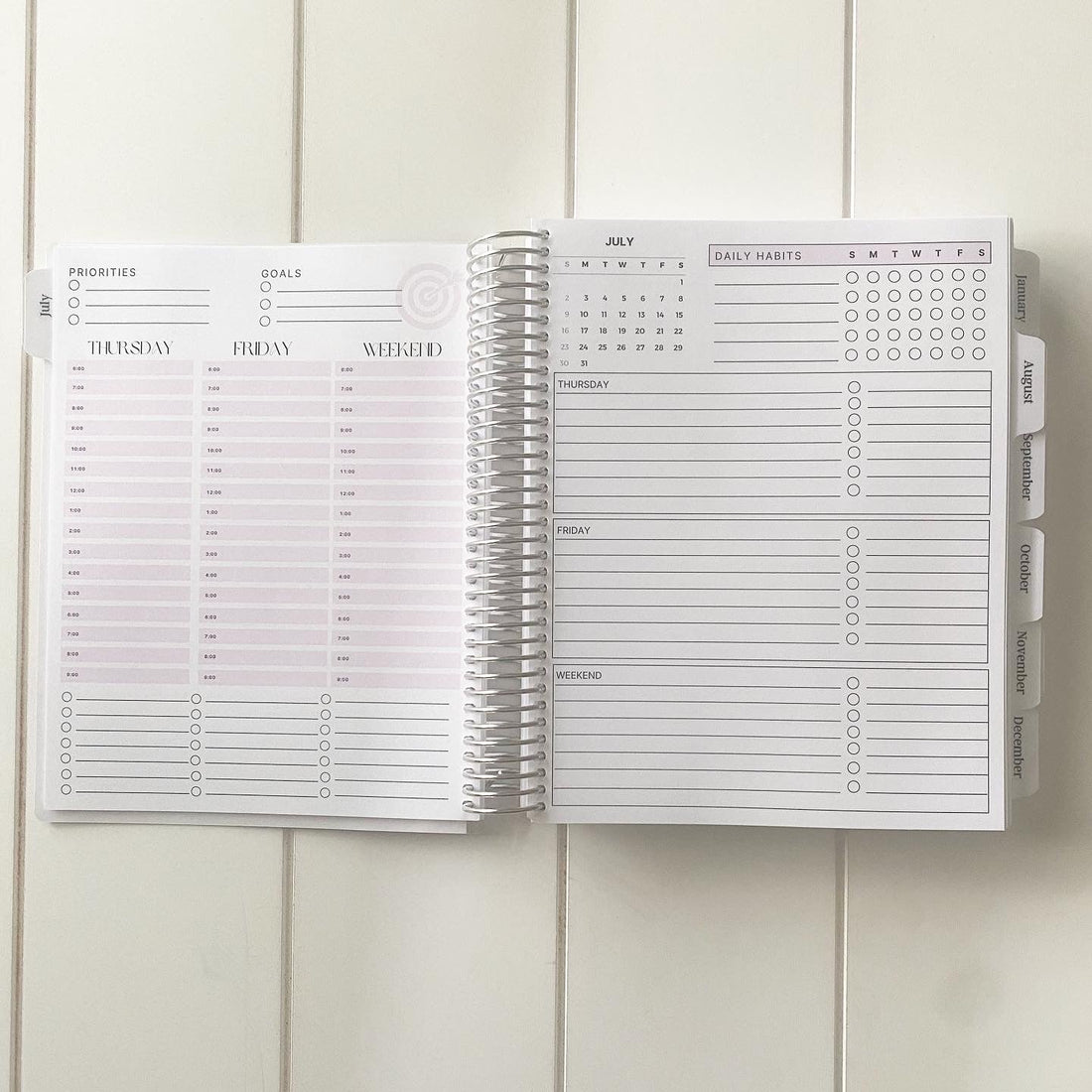 72 hour focus planner