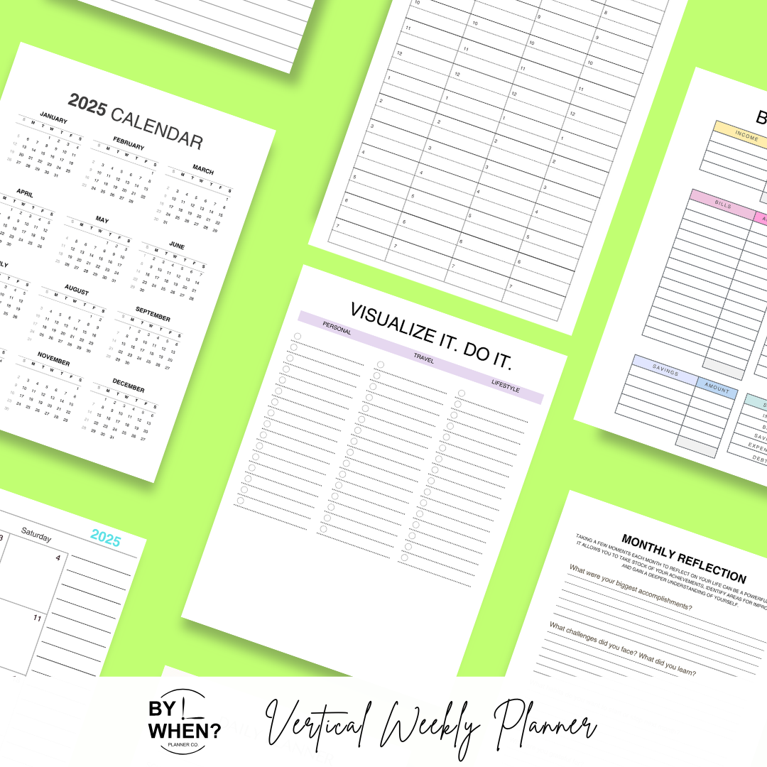 Vertical Focus Planner