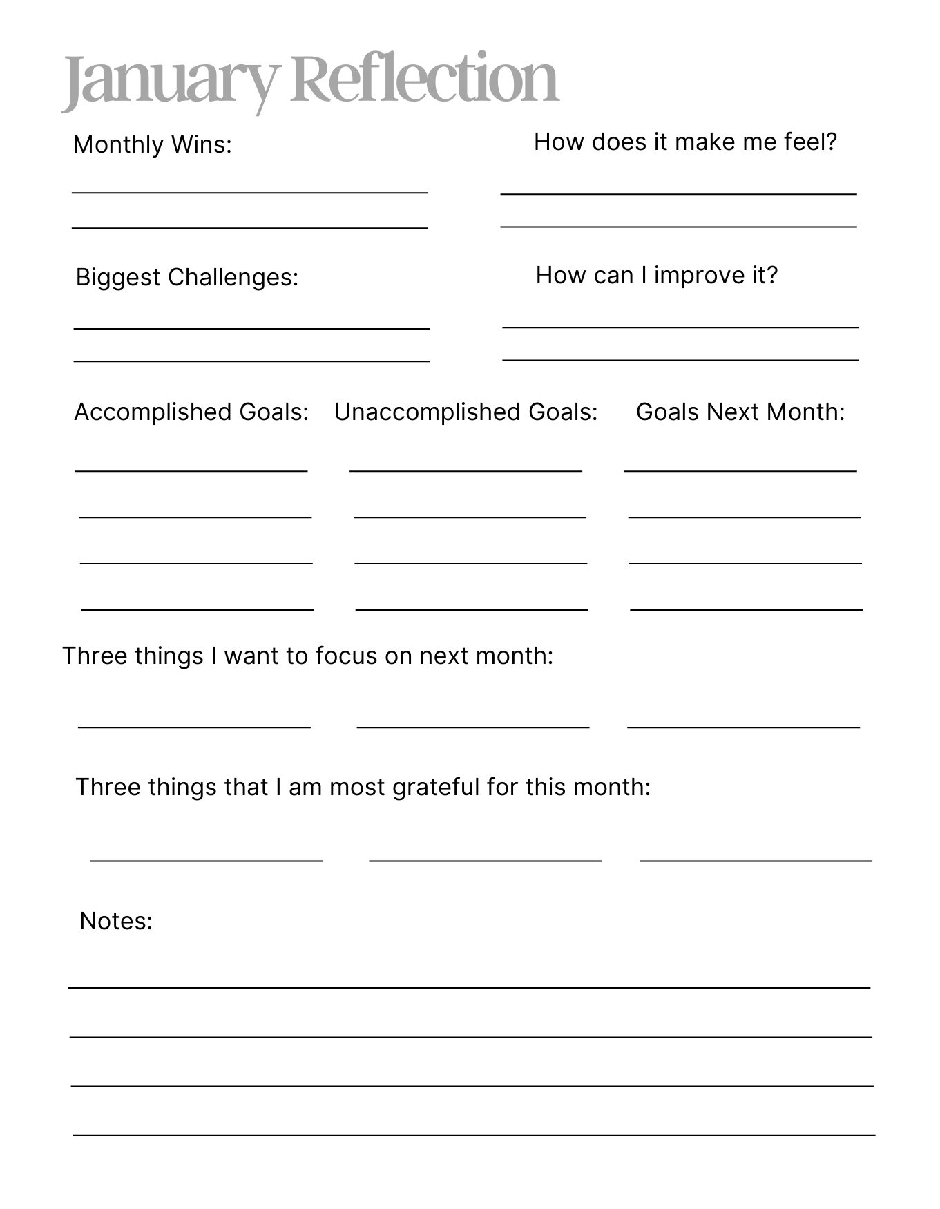 Minimalist Planner: Black Checkered