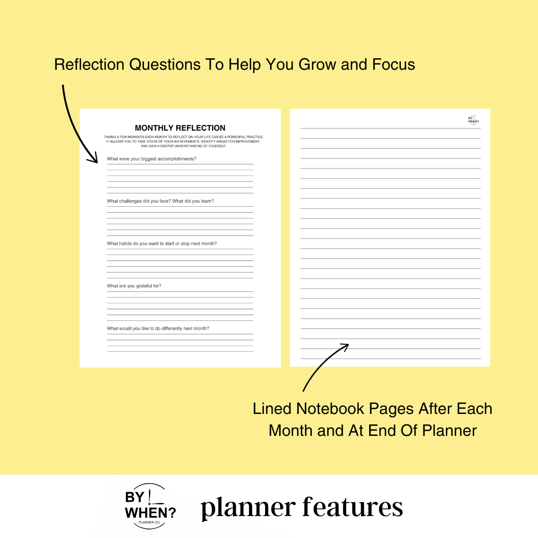 Vertical Focus Planner