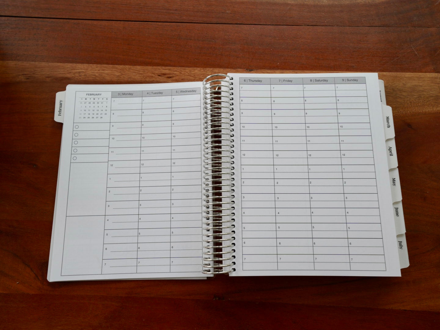 Vertical Focus Planner