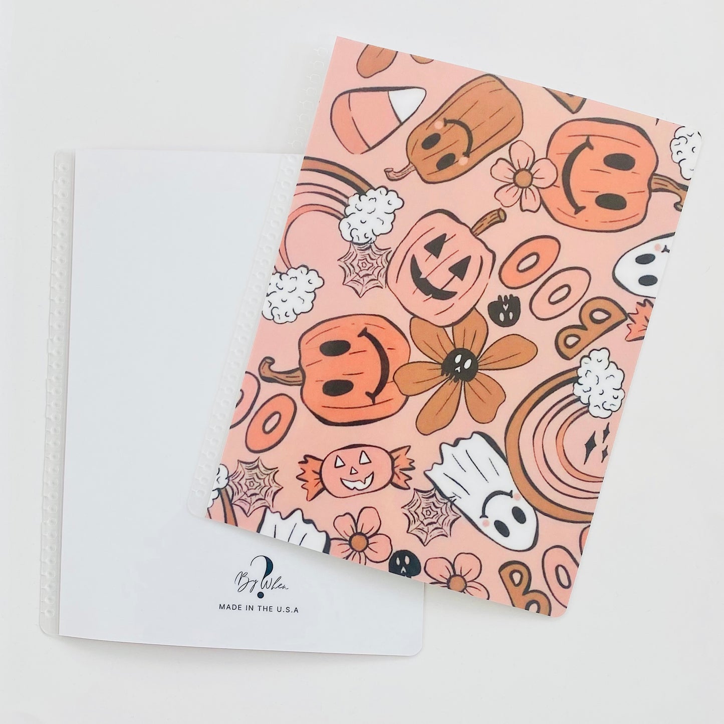 Halloween planner cover