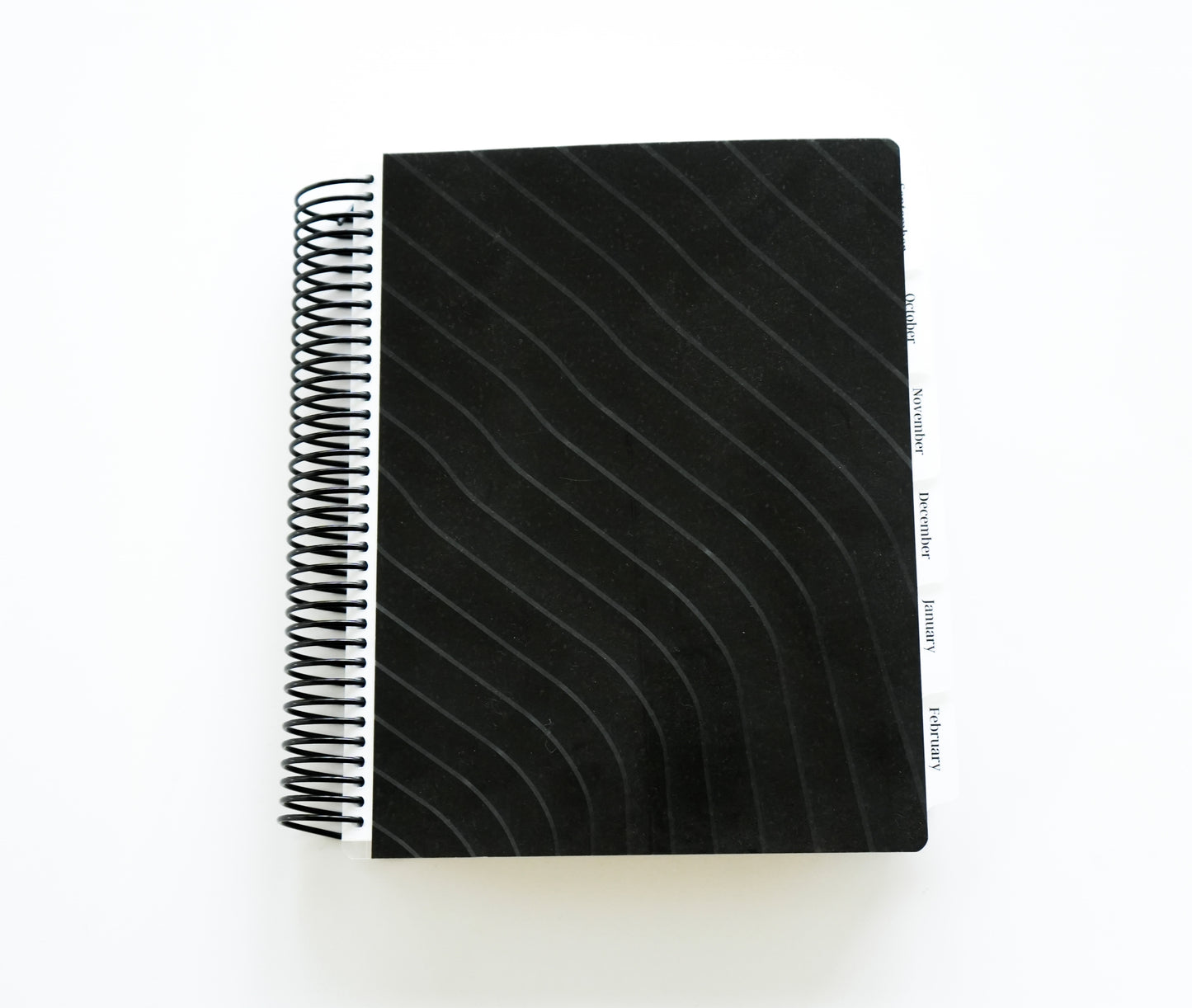 Daily Life Planner: Black Lines