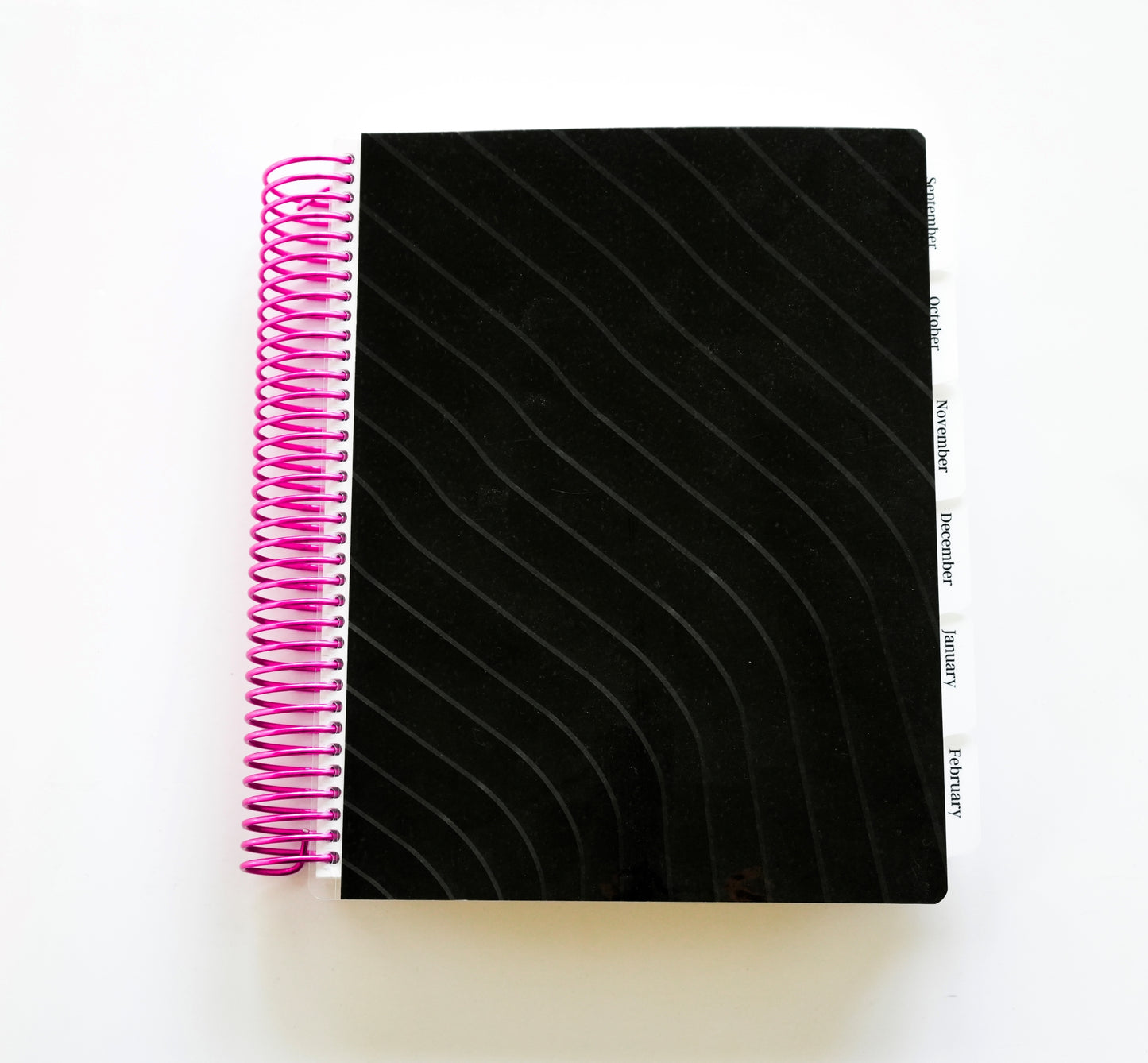 Daily Life Planner: Black Lines