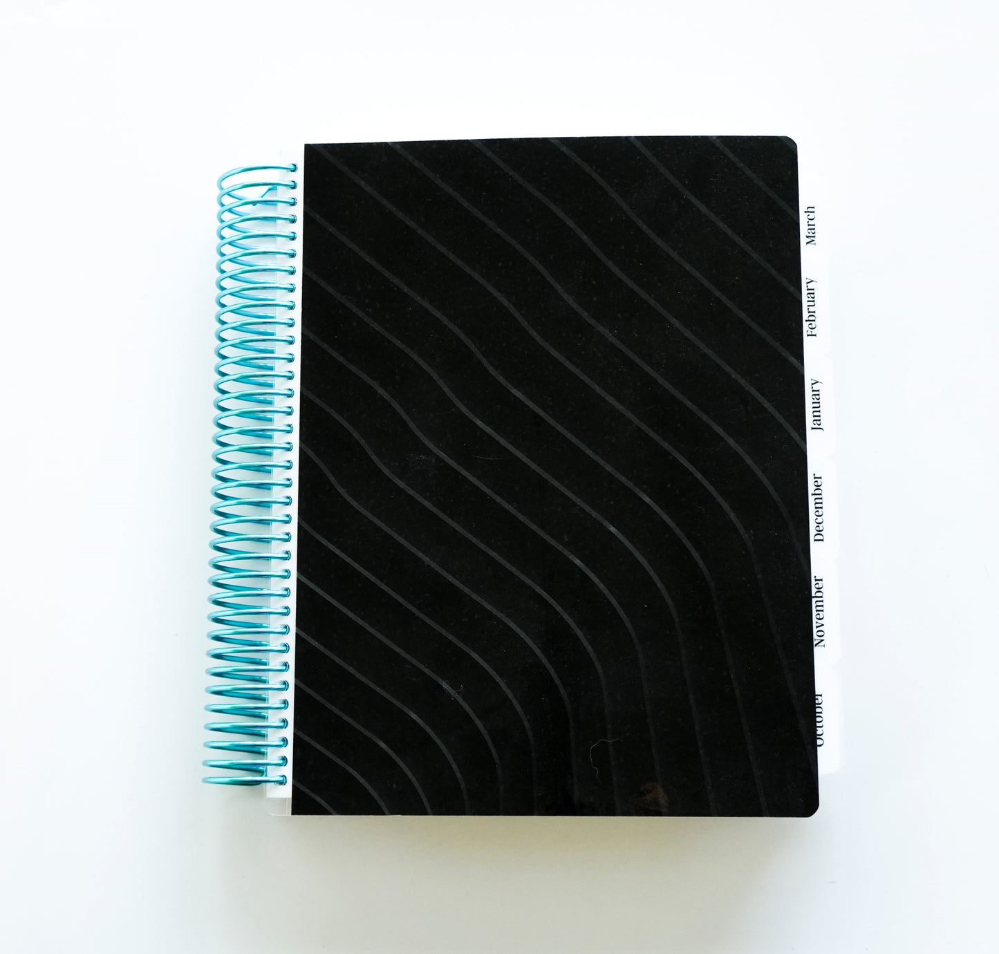 Daily Life Planner: Black Lines