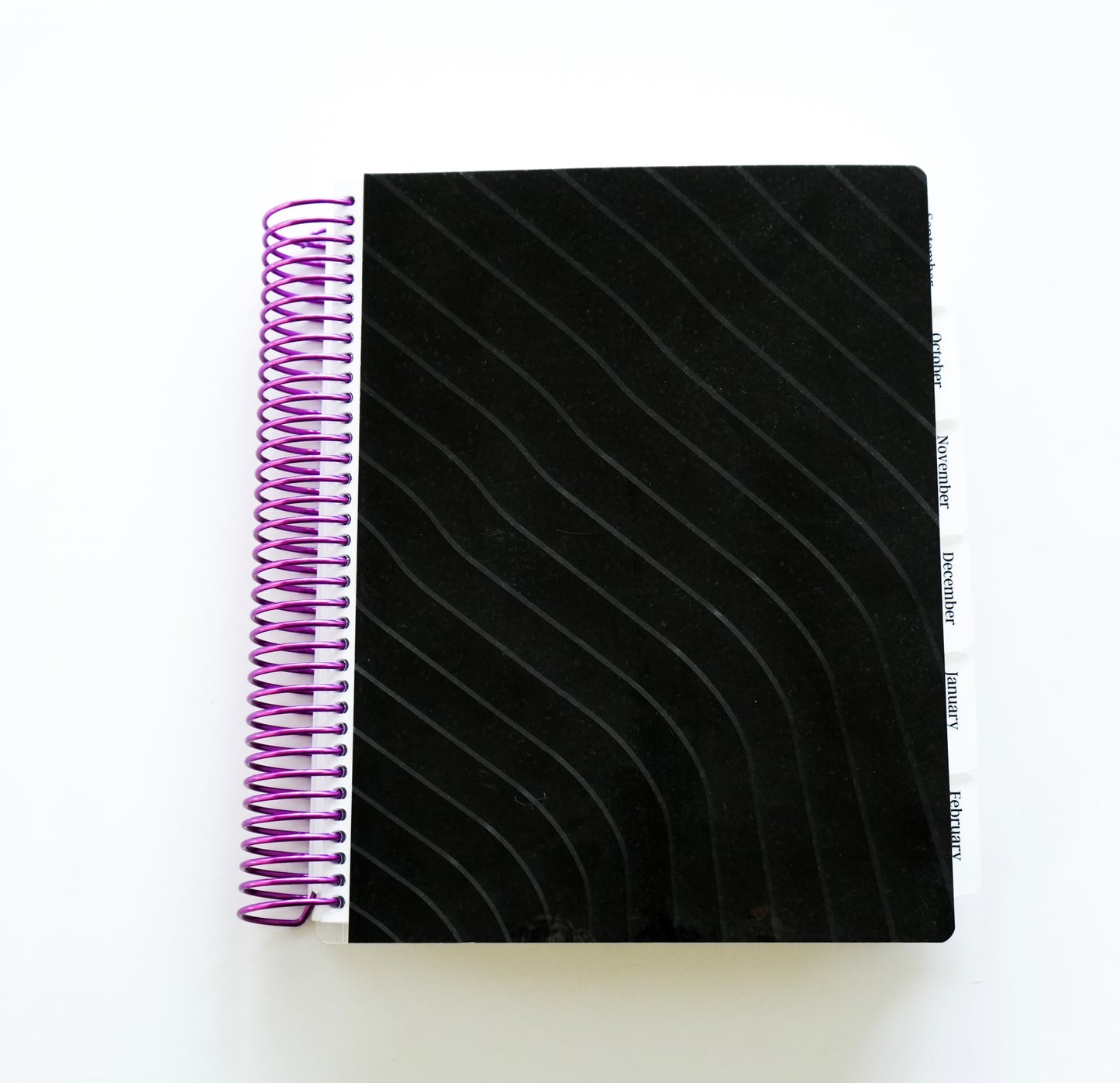 Daily Life Planner: Black Lines