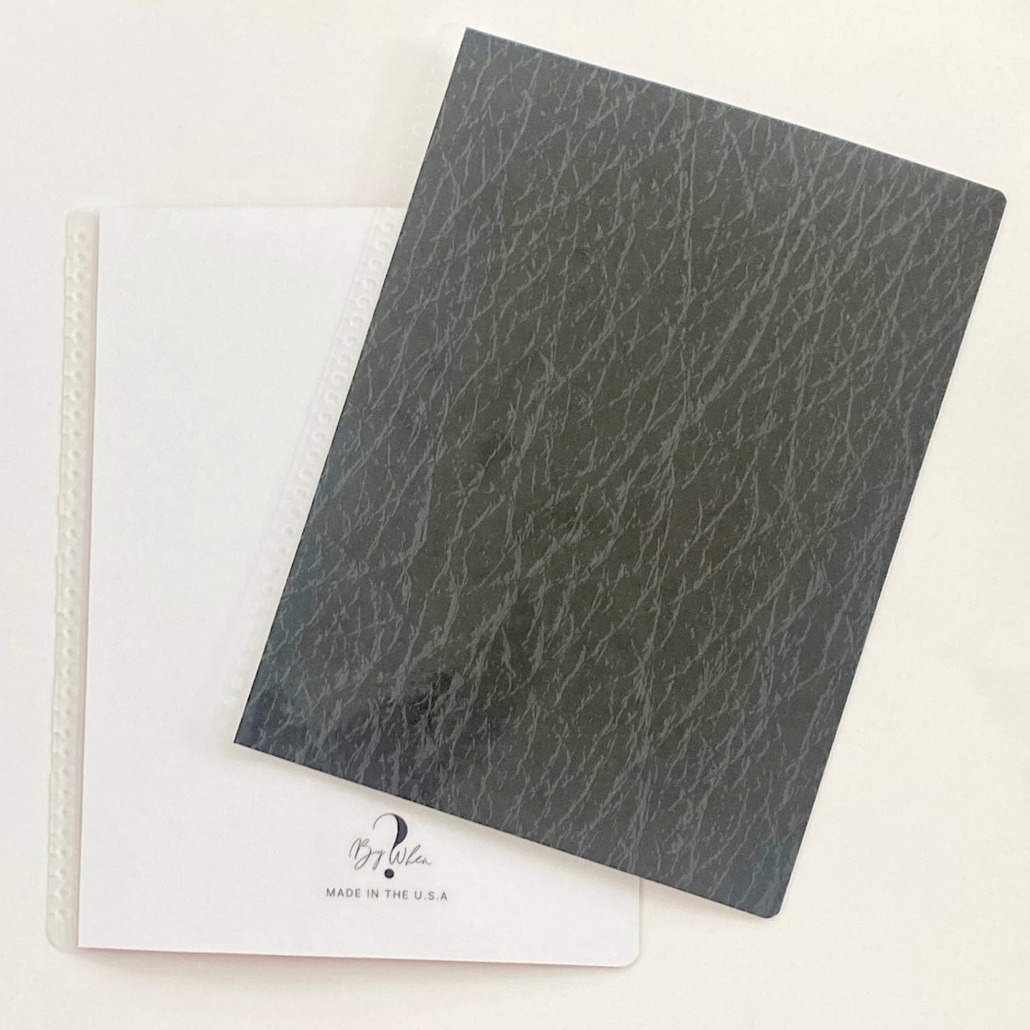 Exchangeable Cover: Black Leather