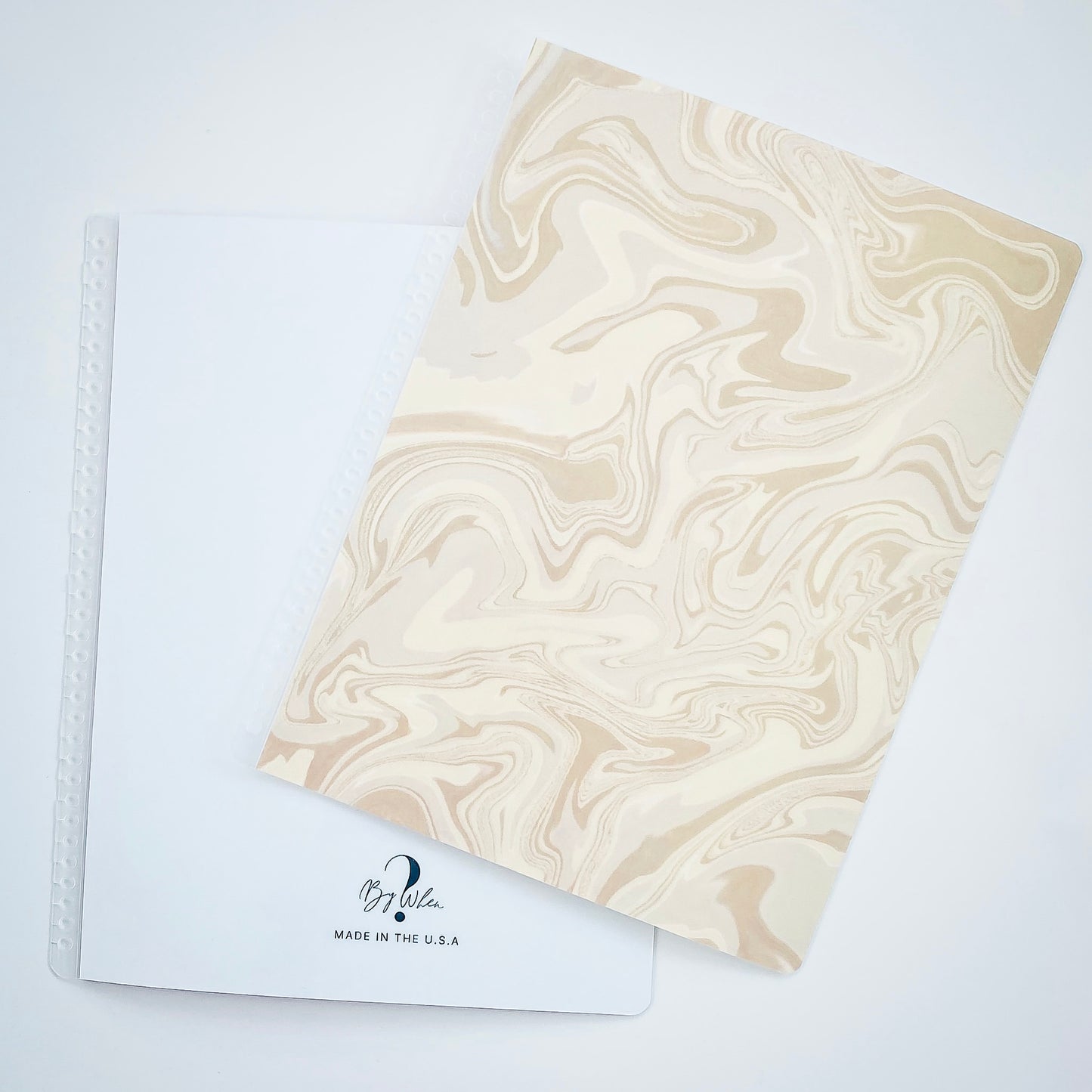 Daily Life Planner: Tan Swirl