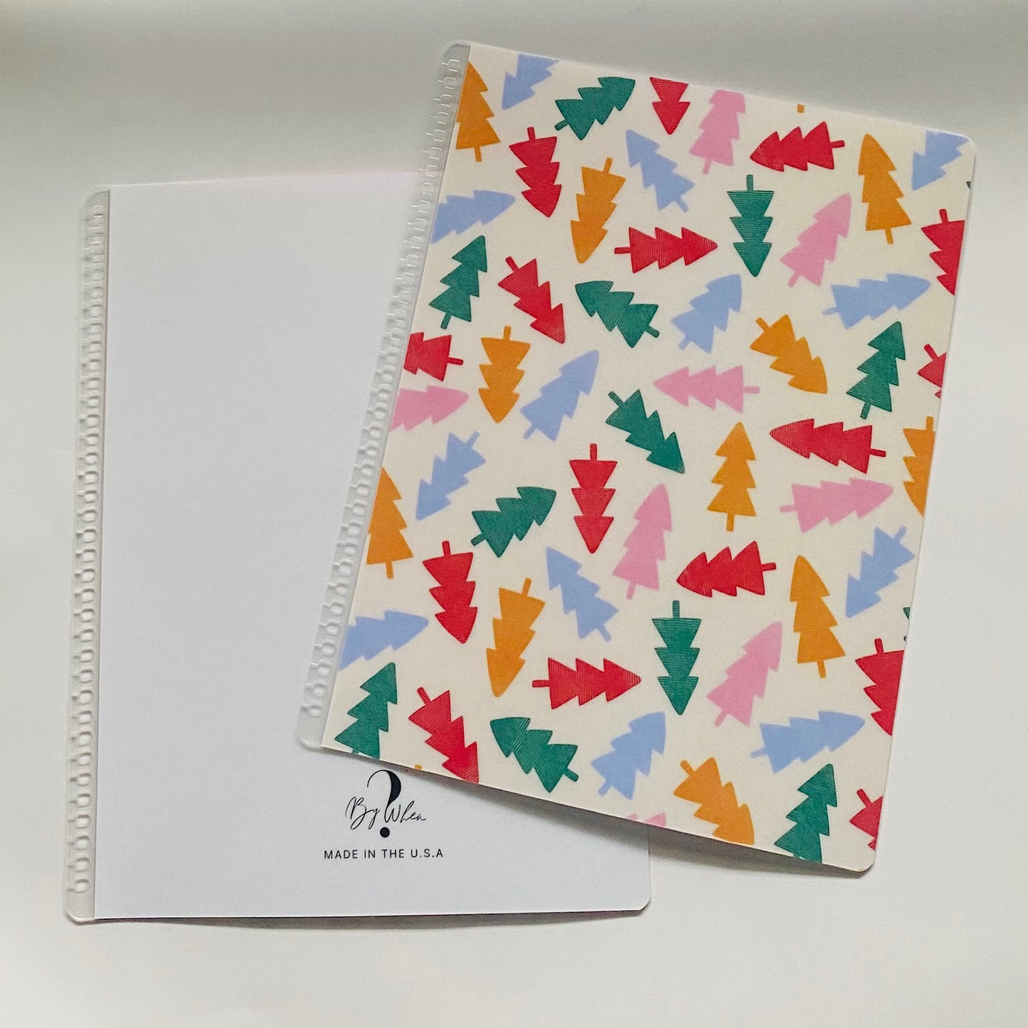 Exchangeable cover: Colorful Christmas Trees