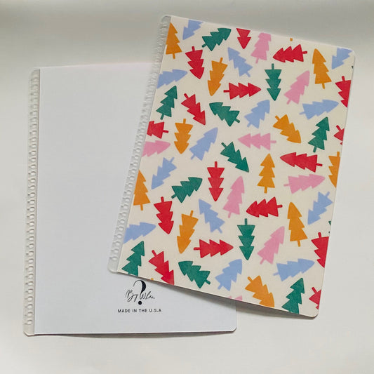 Exchangeable cover: Colorful Christmas Trees