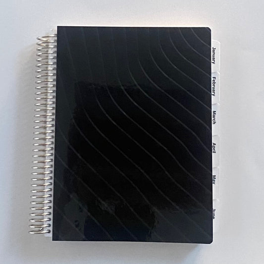 Minimalist Planner: Black Lines