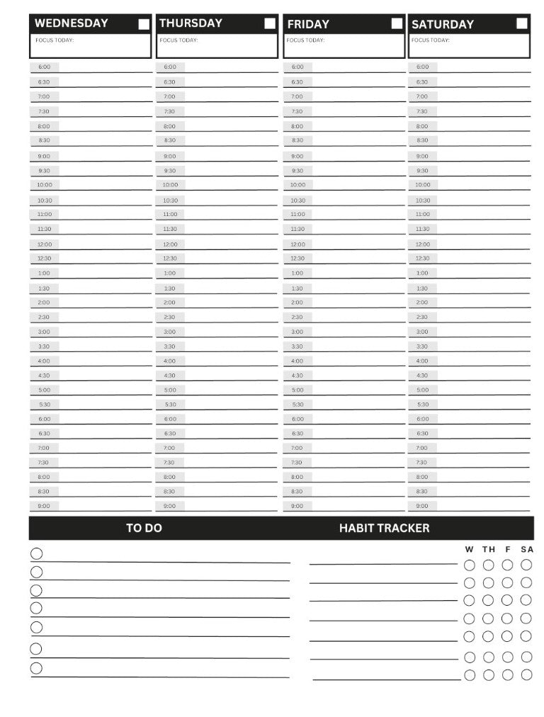Daily Life Planner: Passion Colors