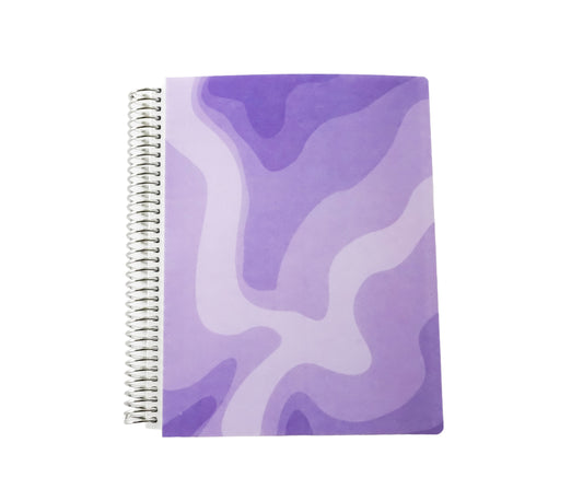 Lined Notebook: Purple Passion