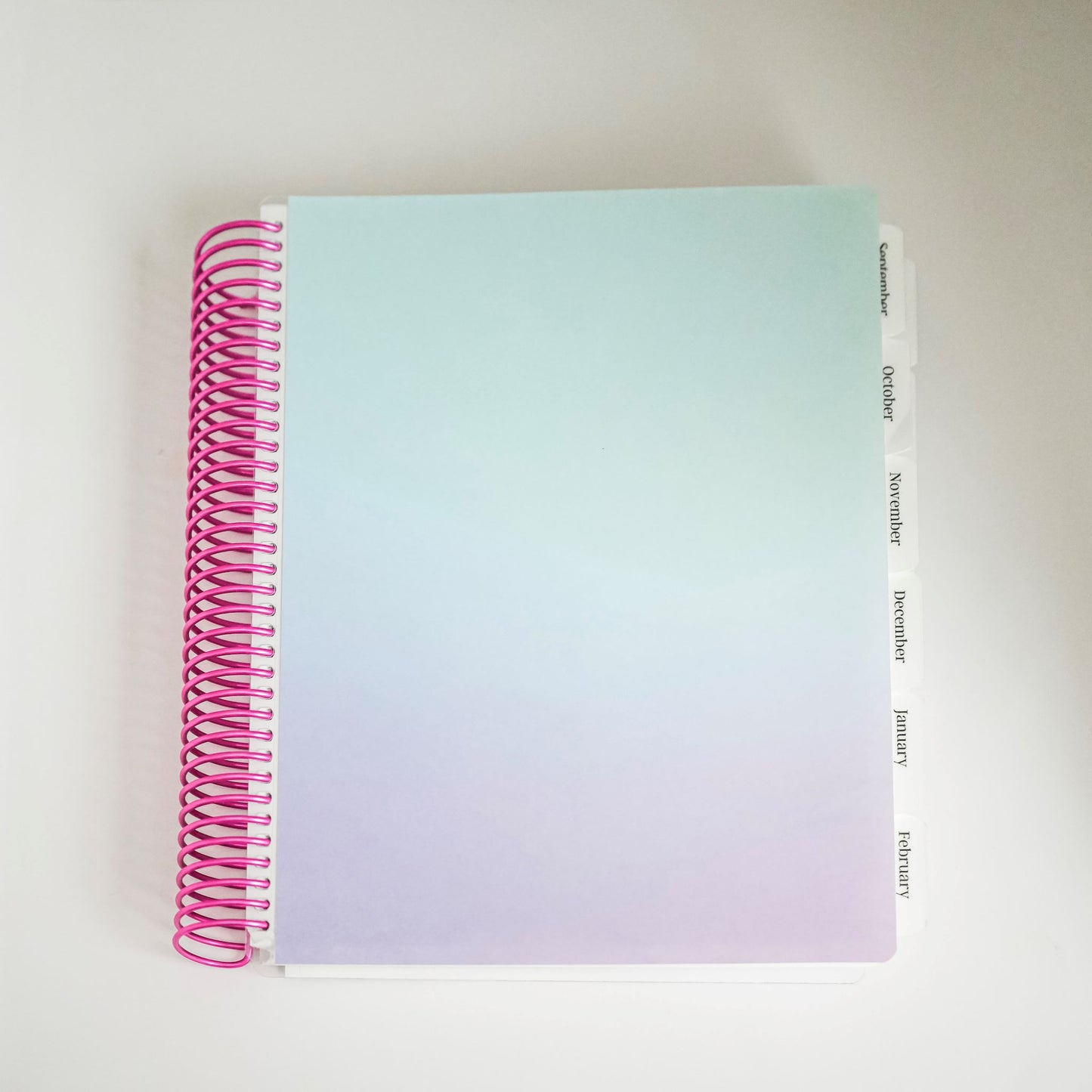 Daily Focus Planner: Purple and Blue Ombre