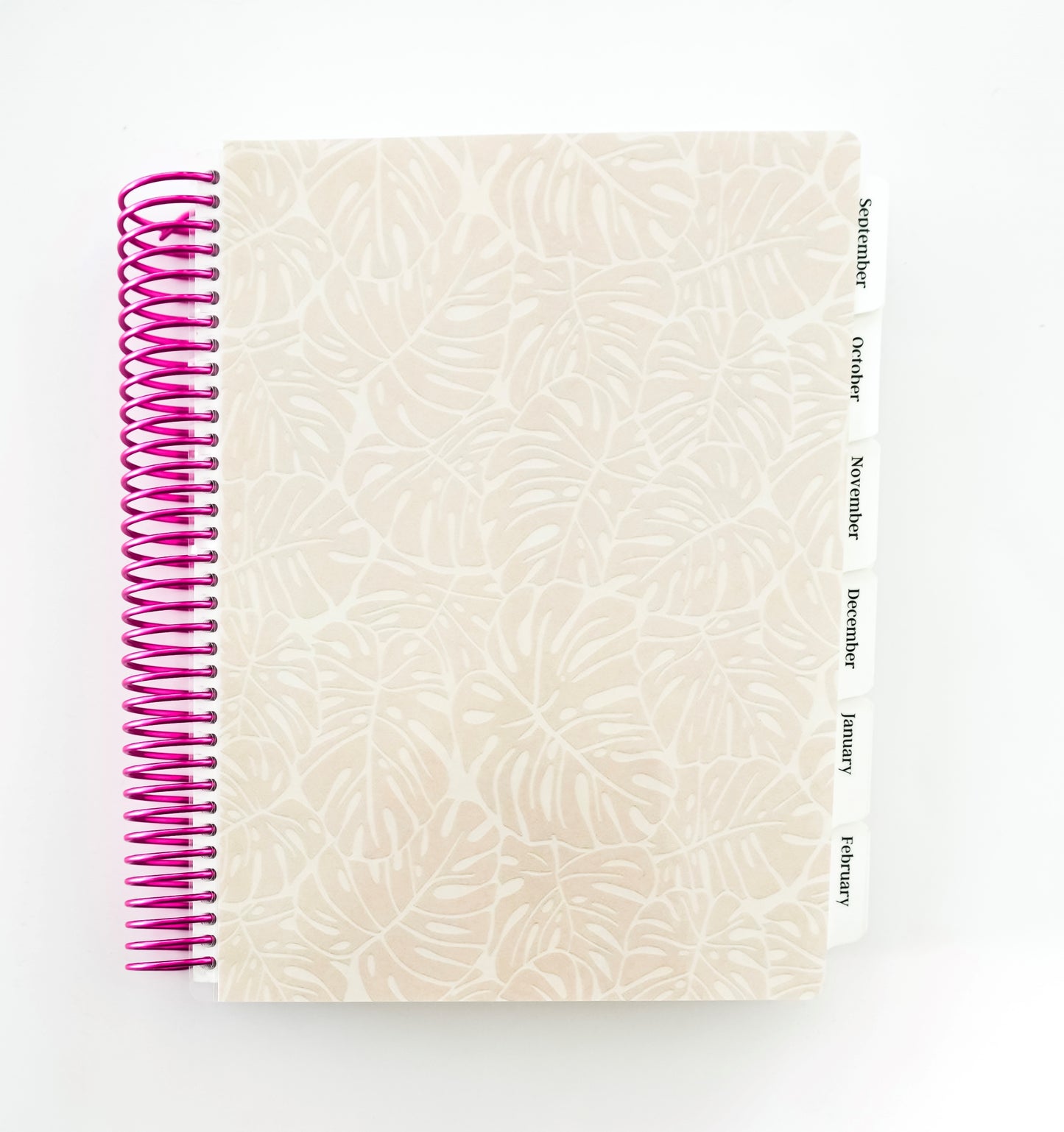 Daily Focus Planner: Tropical Palm Trees