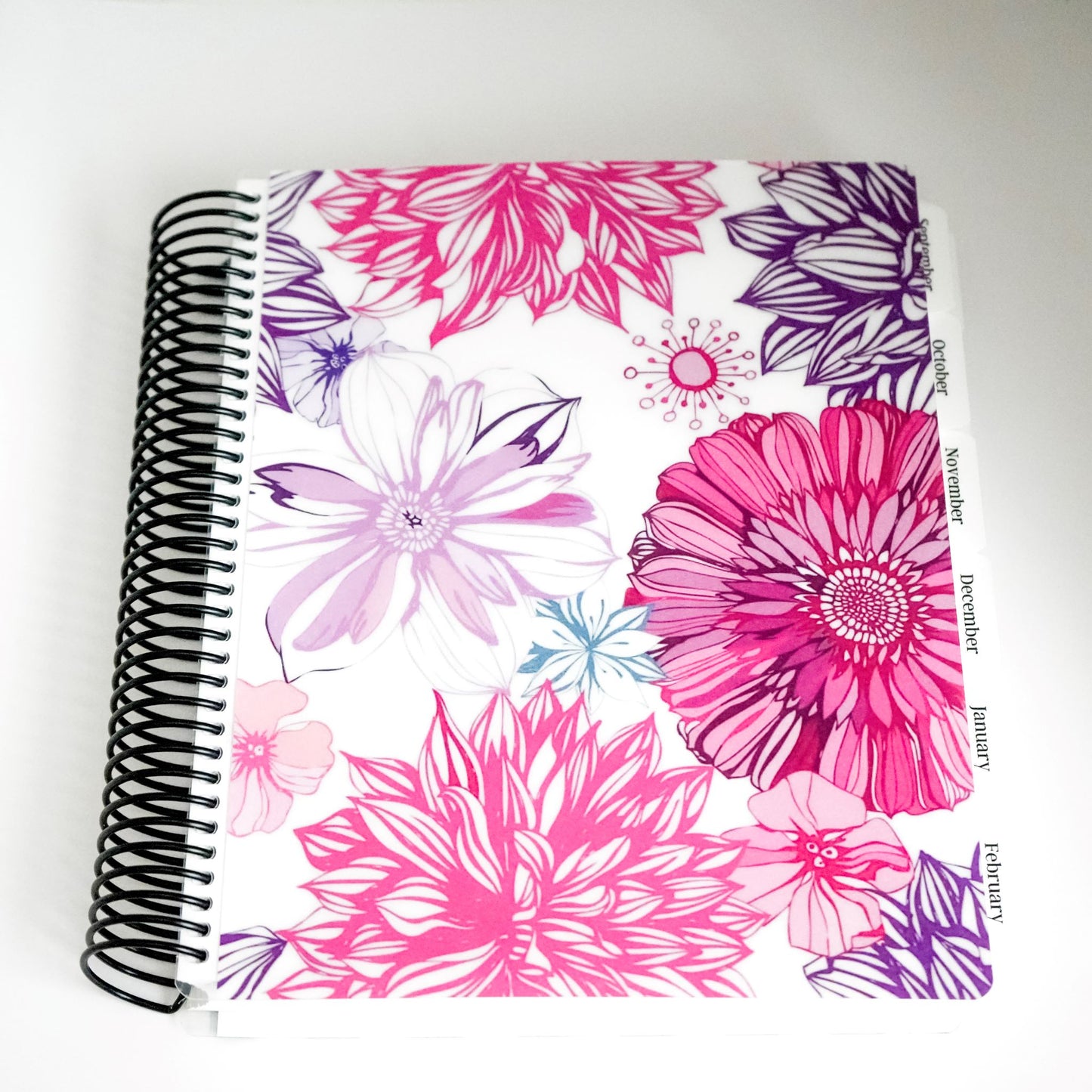 Daily Focus Planner: Vibrant Flowers