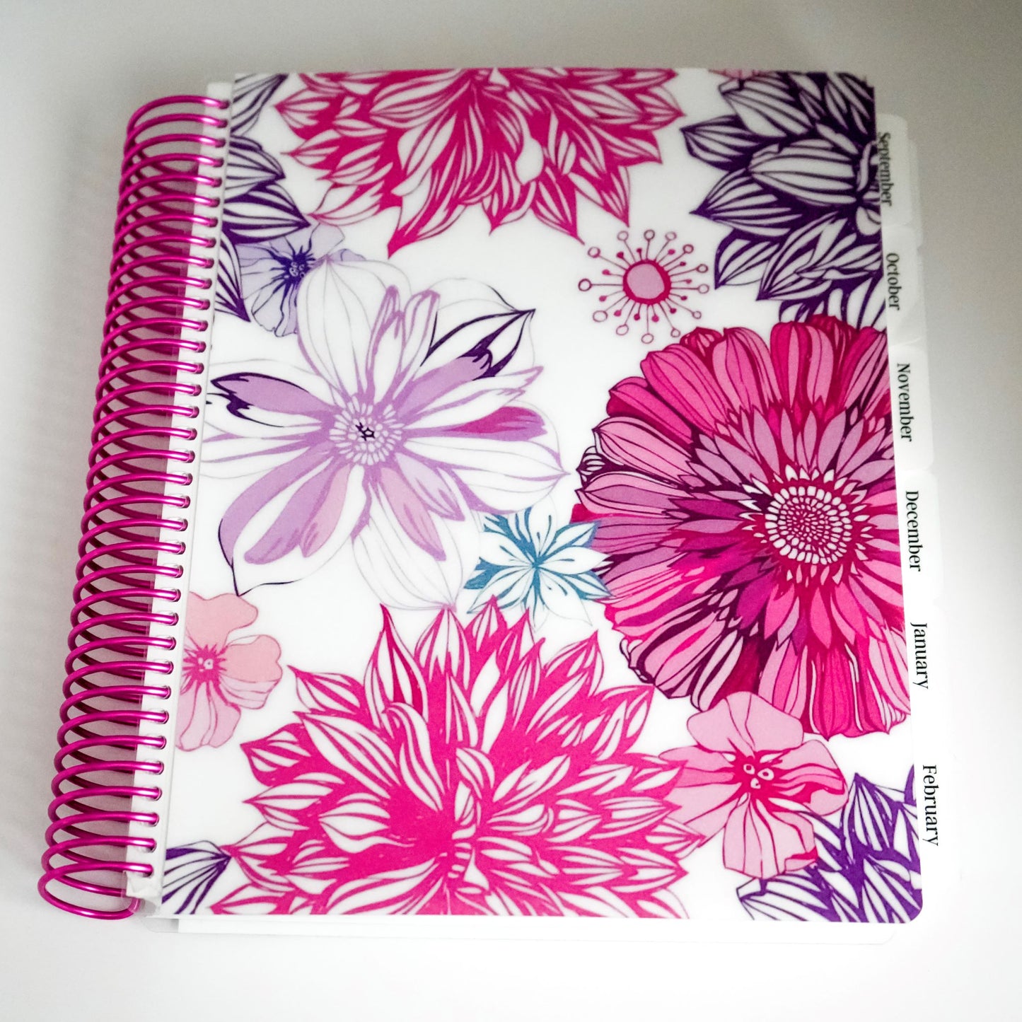 Daily Focus Planner: Vibrant Flowers