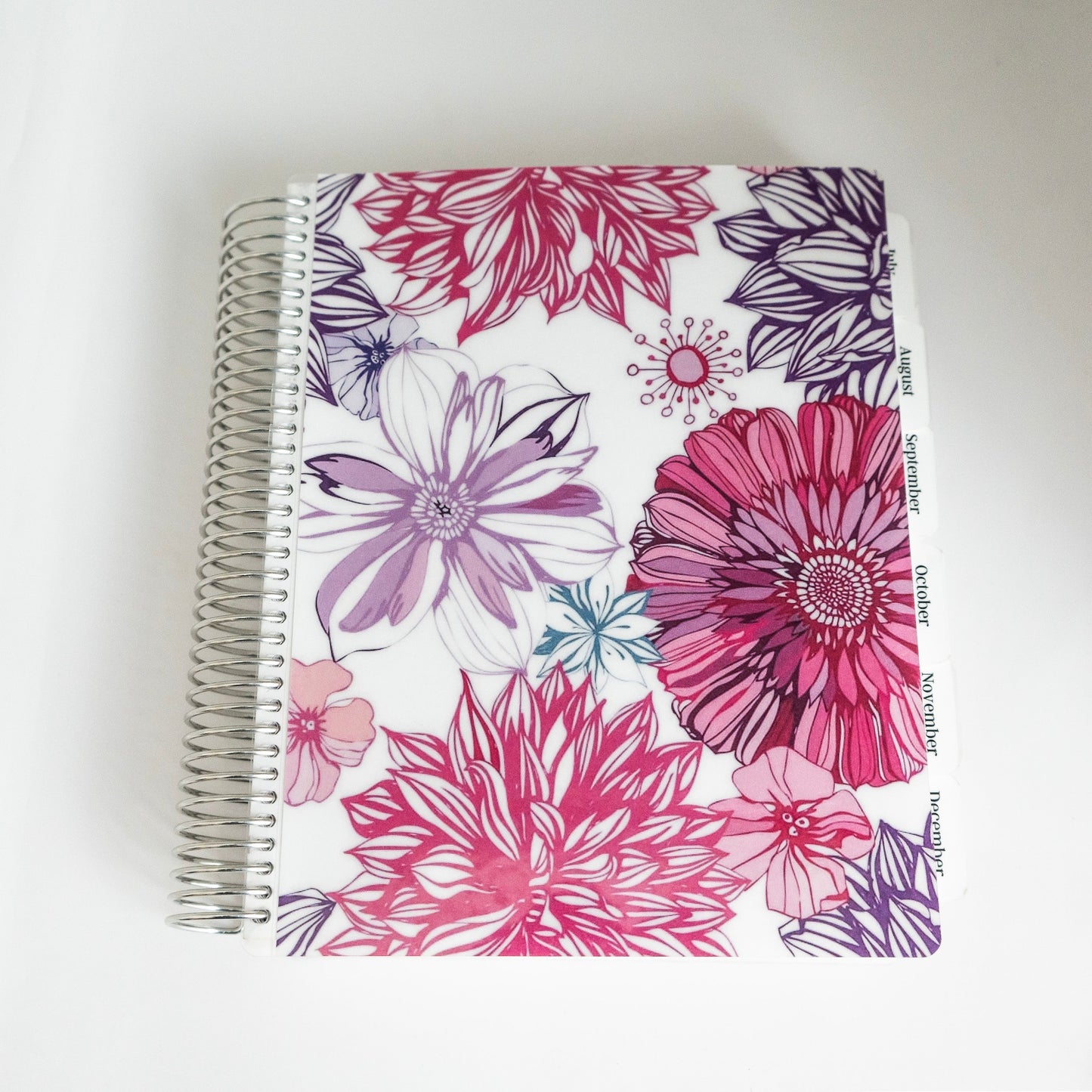 Daily Focus Planner: Vibrant Flowers