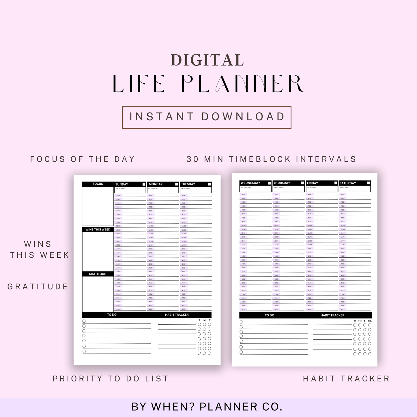 Digital Life Planner