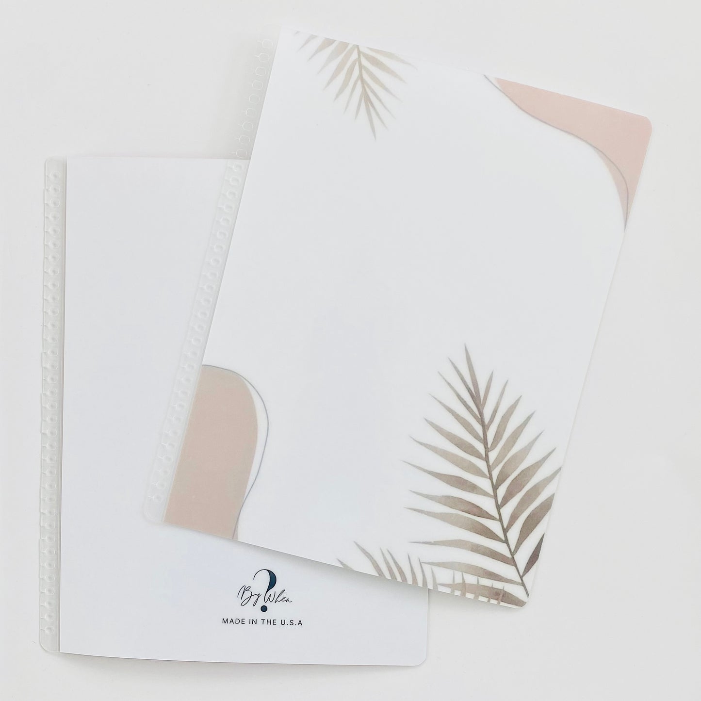 Minimalist fall planner cover