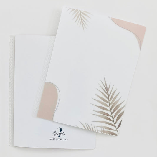 Minimalist fall planner cover