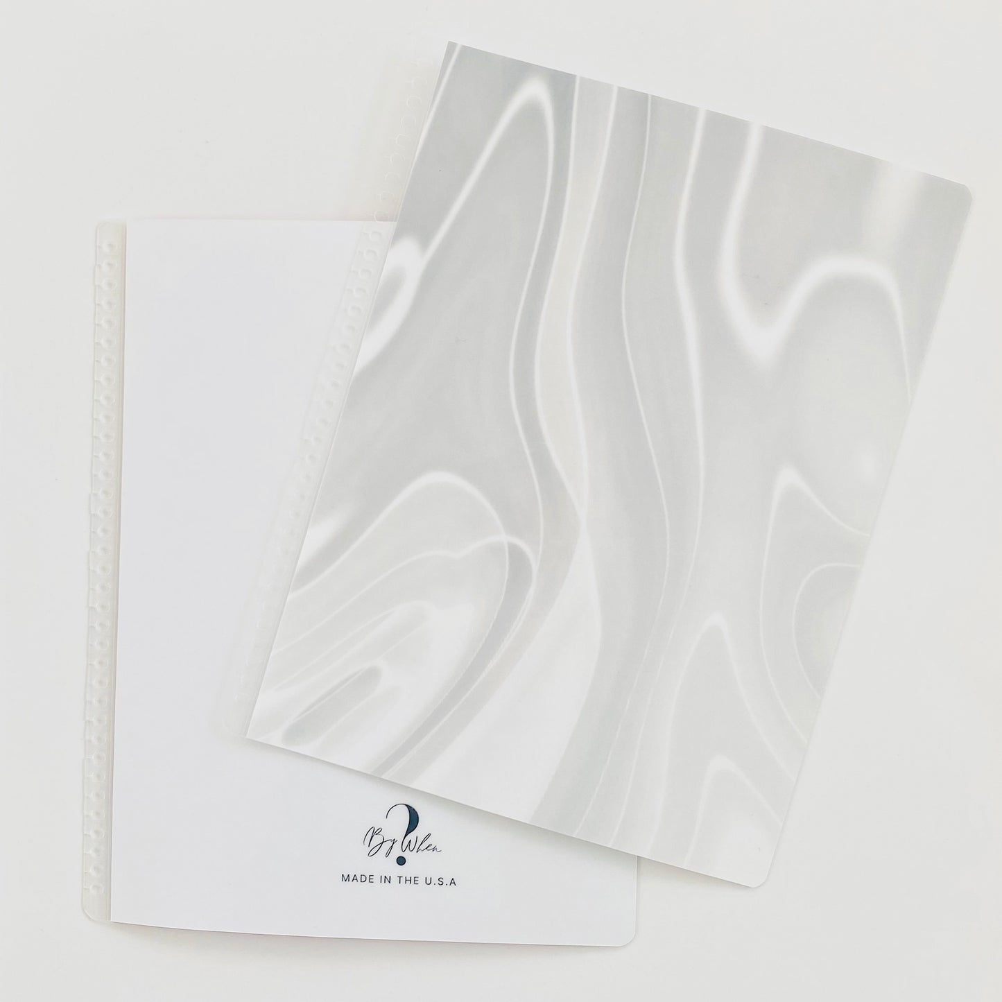 Exchangeable Cover: Silver Swirls