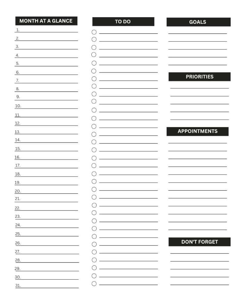 Daily Life Planner: Multi-color Smiley - By When? Planner Co.
