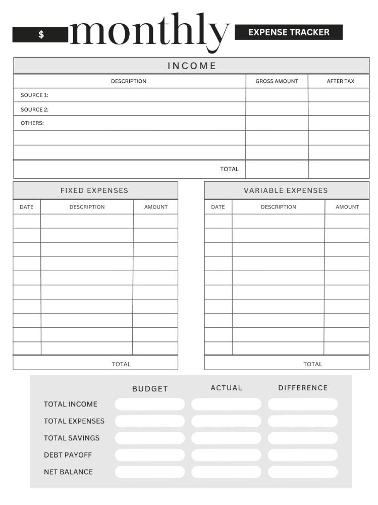 Daily Life Planner: Neutral Swirls - By When? Planner Co.