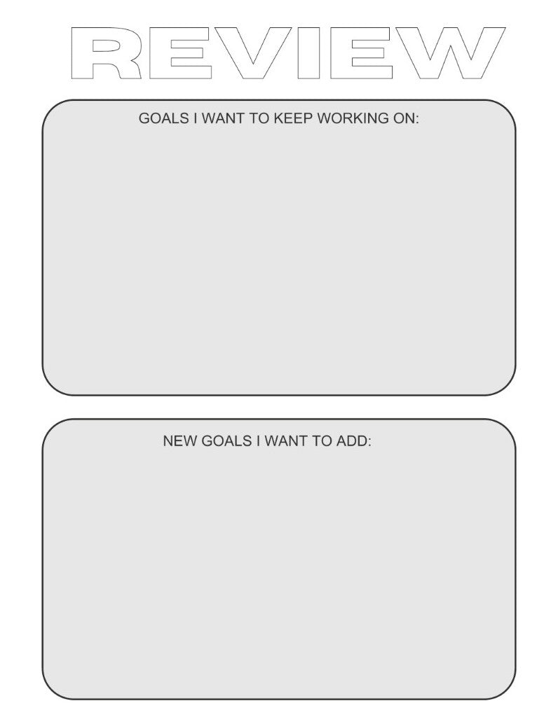 Goal Setting Planner: Grey - By When? Planner Co.