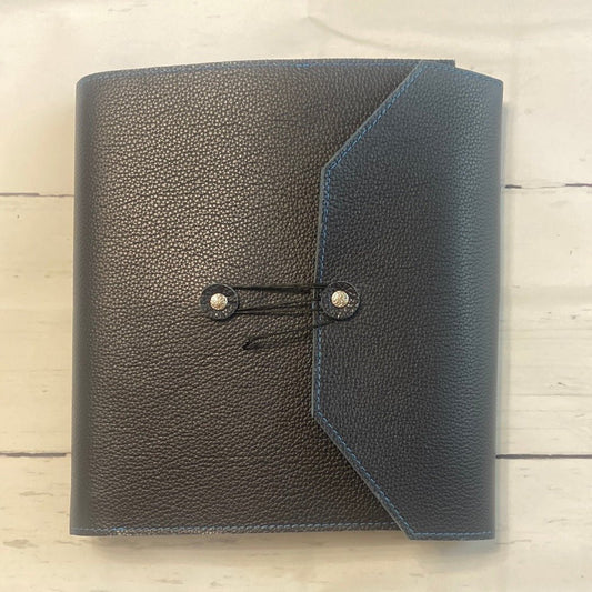 Leather Planner Folio: Black - By When? Planner Co.