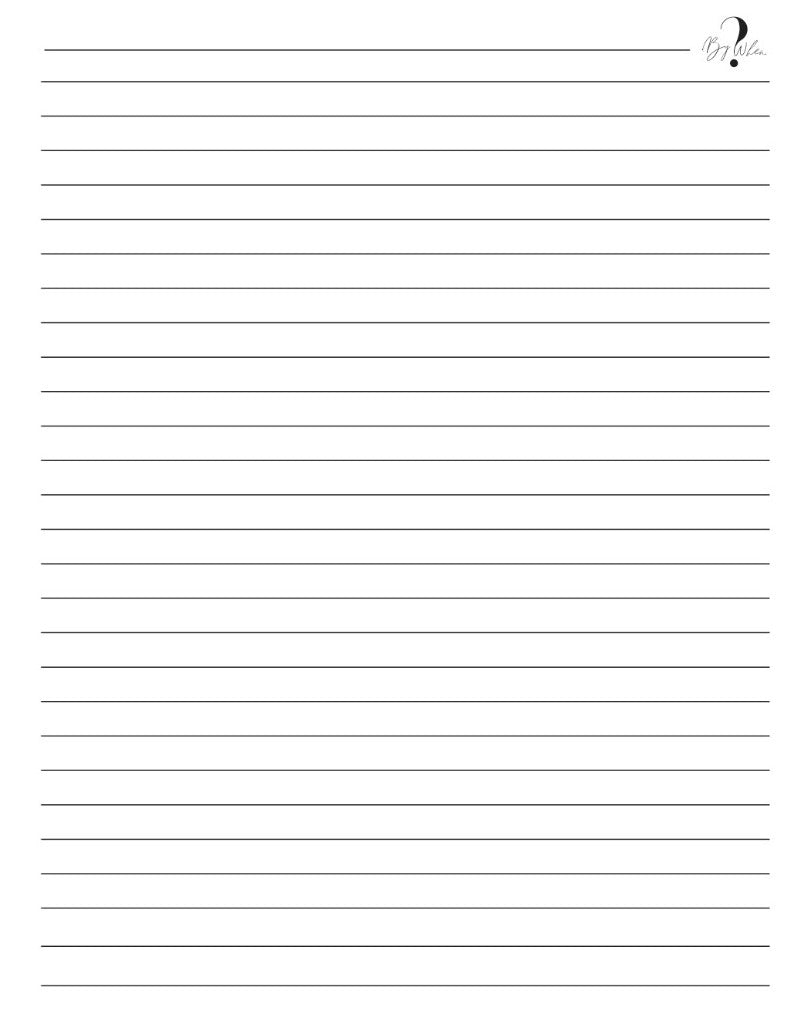 Lined Notebook: Pink Blast - By When? Planner Co.