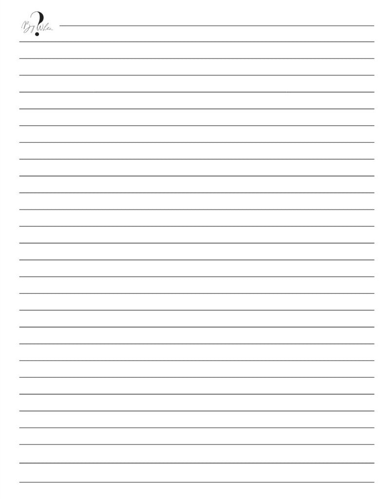 Lined Notebook: Pink Blast - By When? Planner Co.
