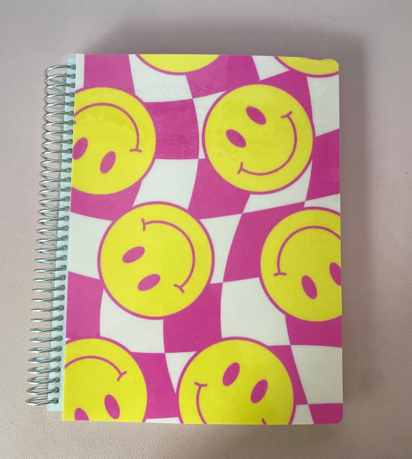 Lined Notebook: Smiley - By When? Planner Co.