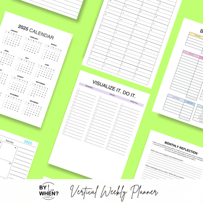 Vertical Focus Planner