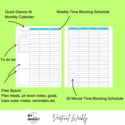 Vertical Focus Planner