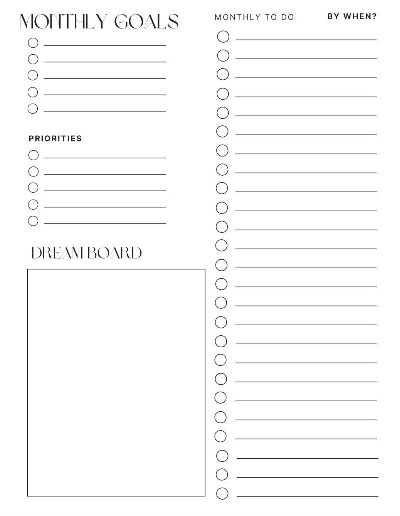 72-Hour Focus Planner: Purple and Gold