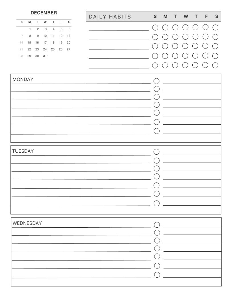 72-Hour Focus Planner: Purple and Gold