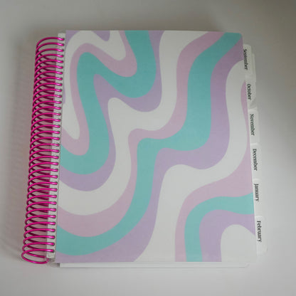 Daily Focus Planner: Candy Swirl