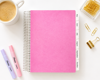 Vertical Focus Planner: Pink