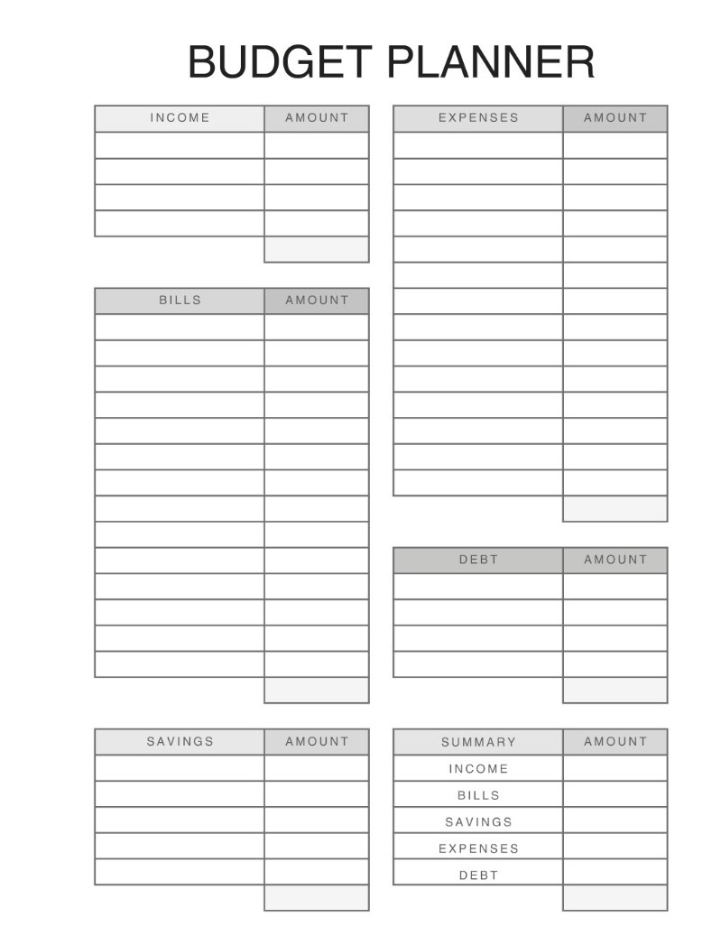 Horizontal Focus Planner: Neutral Flowers
