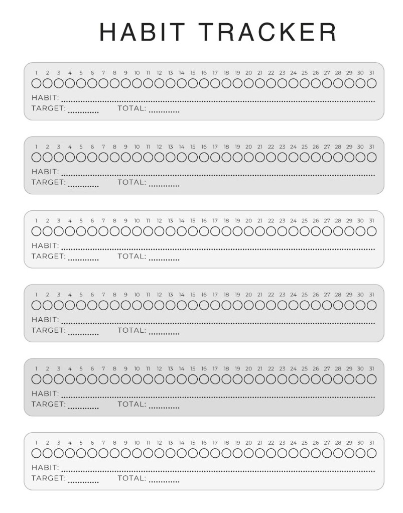 Horizontal Focus Planner: Neutral Flowers