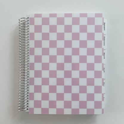 Minimalist Planner: Pink Checkered