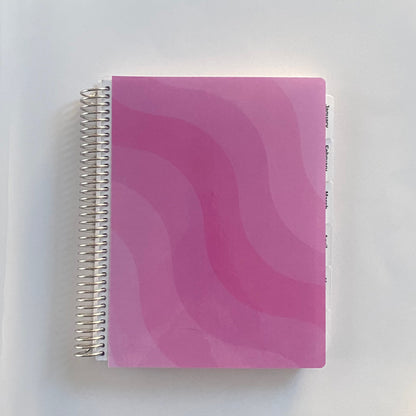 Minimalist Planner: Pink Waves