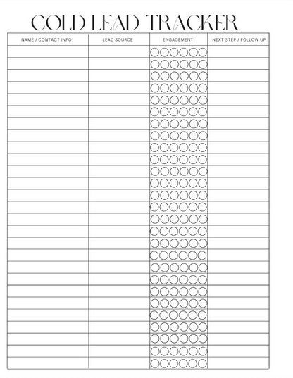 The Lead Tracker: Neutral