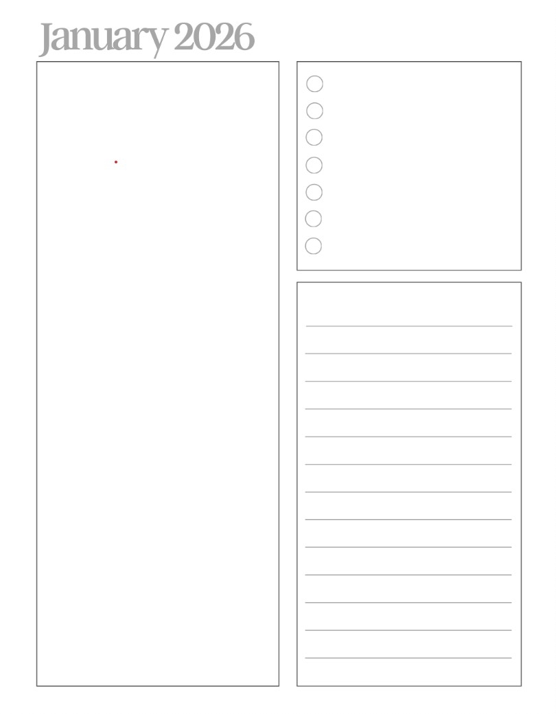 Minimalist Planner: Purple and Gold