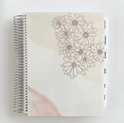 72-Hour Focus Planner: Neutral Flowers