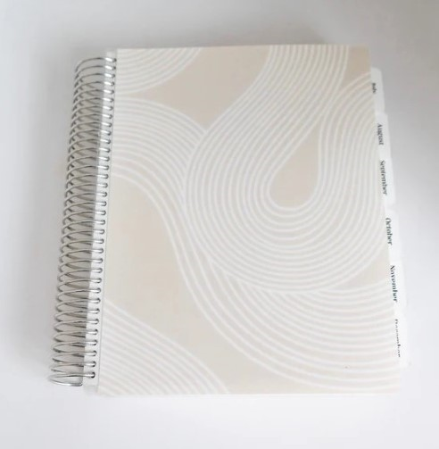 72-Hour Focus Planner: Neutral Swirls