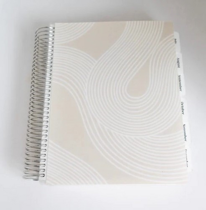 72-Hour Focus Planner: Neutral Swirls