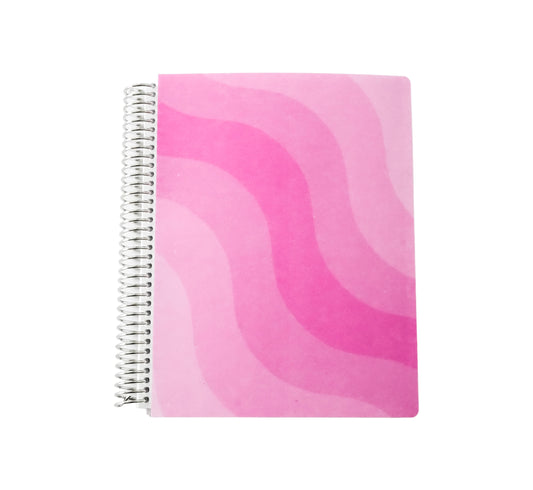 Lined Notebook: Pink Blast