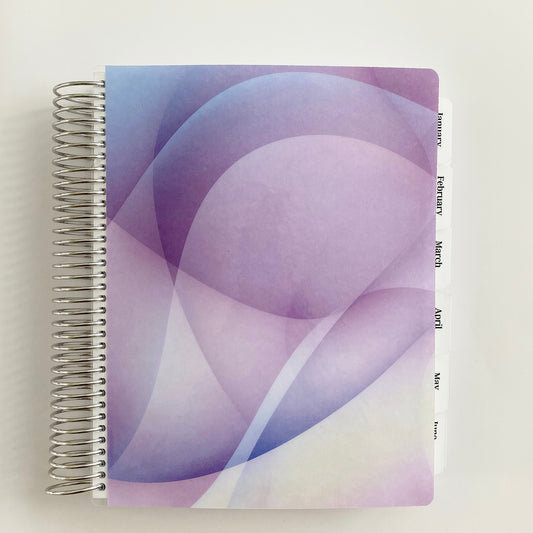 Daily Life Planner: Purple Waves